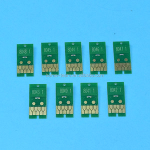 <span class=keywords><strong>Chip</strong></span> <span class=keywords><strong>cartuccia</strong></span> europa T8041-T8049 per stampanti a getto d'inchiostro di grande formato Epson SureColor P6000 P7000 P8000 P9000 9 colori - Product Image 2