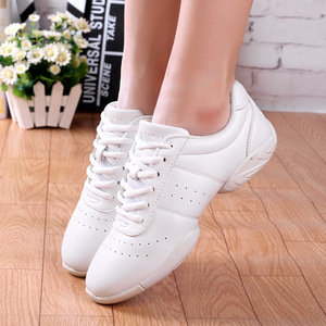 Zapatos de <span class=keywords><strong>Baile</strong></span> de Porristas Blancos Ligeros y Cómodos <span class=keywords><strong>para</strong></span> Niñas Diseñados <span class=keywords><strong>para</strong></span> Entrenamiento Atlético y <span class=keywords><strong>Baile</strong></span> - Product Image 6