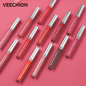 Ins<span class=keywords><strong>ล</strong></span>ิปกลอสเนื้อแมท12สี,เครื่องสำอาง<span class=keywords><strong>ล</strong></span>ิปกลอสแบบถ้วยไม่ติดทนนานสีนู้ดถั่วเค<span class=keywords><strong>ล</strong></span>ือบผิว - Product Image 2