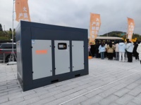Compresseur d'air industriel avec sécheur 5kW 10kW 600kW, entraînement par courroie, 220V 380V, réservoir 4-en-1 300L 500L