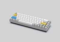 Clavier de jeu mécanique sans fil compact à 68 touches, échangeable à chaud, pour les joueurs