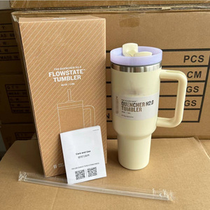 Gobelet isotherme en acier inoxydable grande capacité au design moderne pour voiture, tasse à <span class=keywords><strong>glace</strong></span> pour voyage, vente chaude transfrontalière, livraison directe sous vide - Product Image 4