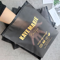 Sacs d'emballage en plastique mat givré personnalisés de haute qualité avec fermeture éclair, en PE/OPP, refermables pour vêtements et t-shirts