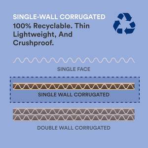 Cajas de Cartón Corrugado con Superficie Mate Kraft Blanca Personalizadas para Envío y Almacenamiento de Joyería - Product Image 5