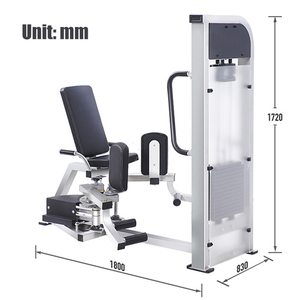 Équipement de fitness commercial pour salle de sport, machine à cuisses internes et externes à charge par poulie WD-HX615, service de personnalisation OEM/ODM - Product Image 5