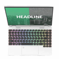 Laptop bisnis 14 inci 16GB DDR4 Window 10 11, Laptop PC Pad 2-in-1 ultra ringan Tablet PC N5105 Laptop bisnis