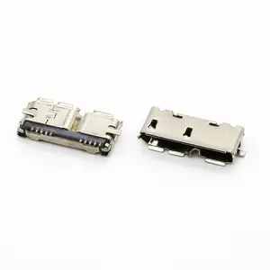 PCB-Löt anschluss SMT Micro USB 3.0 Typ B 10P-Buchse