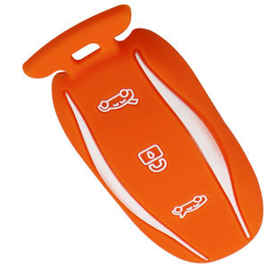 Housse de protection en silicone pour clé intelligente, <span class=keywords><strong>accessoires</strong></span> pour <span class=keywords><strong>Tesla</strong></span> <span class=keywords><strong>Model</strong></span> S - Product Image 5