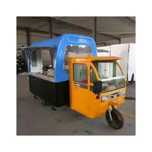Carro elétrico de fast food para comida popular/carrinho de comida móvel de Xangai