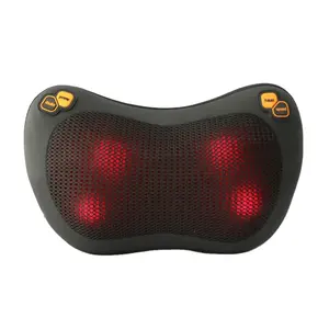 car thermal 8 speed neck protection lumbar support pillow massager backrest pillow suppliers