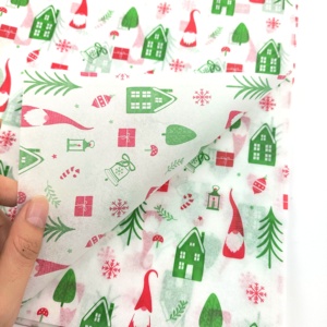 Bán Buôn 17G Mô Giấy 28gsm Bao Bì Giấy Với Logo Quà Tặng Gói Hoa Gói Cao Cấp Giấy Bao Bì Tùy Chỉnh In - Product Image 2