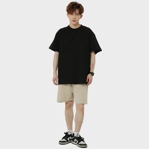 T-shirts <span class=keywords><strong>vintage</strong></span> pour hommes avec logo personnalisé, impression numérique tricotée, 100% coton, manches courtes - Product Image 5