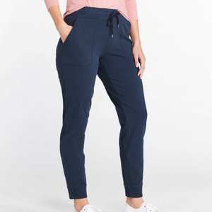 Premium Mid Waist <b>Womens</b> <b>Fleece</b> Sweatpants Elastic Cuffs Soft <b>Jogger</b> Trousers Casual Lounge Wear Yoga Home Comfort Eco-Friendly - Product Image 6