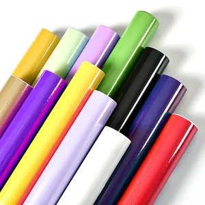 옥외 간판 물자 색깔 Vinilo Adhesivos 목록 PVC 영화 절단기 도형기를 위한 자동 접착 영원한 스티커 절단 비닐