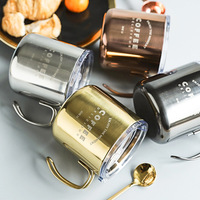 Mug de pique-nique personnalisé en acier inoxydable, grandes tasses à café isothermes pour le camping avec couvercle coulissant pour hommes et femmes, garde vos boissons chaudes et froides