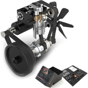 <strong>Toyan</strong> <strong>Engine</strong> FS-S100AC Hobby Models Mini Car Four Stroke Methanol Nitro <strong>RC</strong> Toy Motor DIY KIT Version 130PCS - Product Image 1