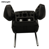 HWHongRV Cadre d'appuie-tête réglable pour siège Alphard MPV, avec noyau en mousse haute densité et tiges de 12 mm