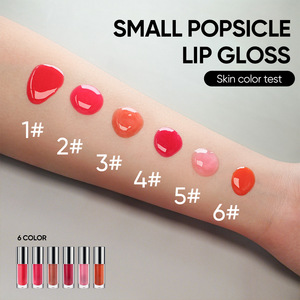 6ml cabeza de cepillo de aleación espejo superficie hidratante brillo de labios es personalizable - Product Image 6