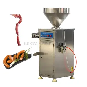 Energy Saving Sausage Binding Machine / Sausage Making Equipment / Electric Sausage Filler