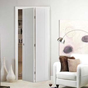 <span class=keywords><strong>Porte</strong></span> de placard <span class=keywords><strong>pliante</strong></span> blanche à <span class=keywords><strong>2</strong></span> panneaux pour la décoration de la maison Portes coulissantes pliantes <span class=keywords><strong>en</strong></span> bois massif - Product Image 6