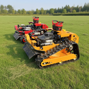 Ferngesteuerter Industrieller Rasenmäher RC <span class=keywords><strong>Crawler</strong></span> Allterrain-Raupenmäher Funkgesteuerter Roboter-Grasschneider - Product Image 5