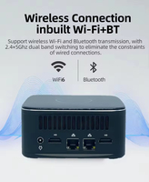 Intel Core 12th Gen I3 1215U Mini PC Support Win10 Win11 Type-C Three Display M.2 SSD Desktop Wifi Mini Computer for Business