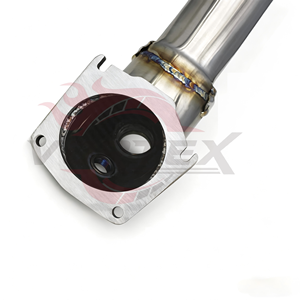 Vortex High Flow Downpipe for Jeep Wrangler Rubicon JL 2.0T 2018-2020 Racing Exhaust Front Pipe Performance Turbo System <b>Kit</b> - Product Image 5