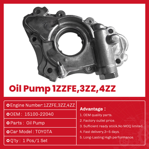 1D pompa oli mesin otomatis 1ZZFE 3ZZ 4ZZ OEM: 15100-22040 untuk pompa oli Toyota - Product Image 3