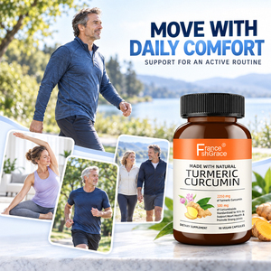 Complément Herbal Shecome Curcuma Curcumine pour le Soutien Quotidien de la Santé des Articulations et Immunitaire des Adultes – Capsules de Curcuma Curcumine - Product Image 2