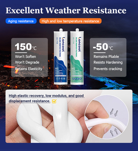 กาวซีลแลนโพลิเมอร์ Loncool Silane Modified Polymer Sealant MS สำหรับงานก่อสร้าง เชื่อมต่อโลหะ กระจก คอนกรีต กาวซีลแลนประสิทธิภาพสูง - Product Image 2