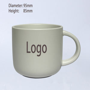 Taza de cerámica de lujo con calcomanía dorada, tazas de café de <span class=keywords><strong>agua</strong></span>, tazas de café japonesas clásicas naturales, regalos personalizados de 350ml - Product Image 1