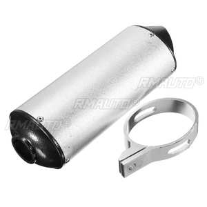 Pot d'échappement de moto de 28 mm avec collier de fixation pour moto tout-terrain, scooter, VTT de 110 cc, 125 cc, 150 cc - Product Image 3