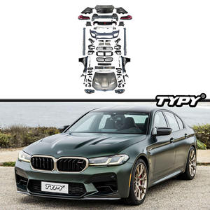 TYPY, nuevo kit de carrocería de parachoques de coche <span class=keywords><strong>M5CS</strong></span> G30/G38 para <span class=keywords><strong>BMW</strong></span> 5 Series F10/F18 2011-2017, montaje de parachoques delantero y trasero y faldón lateral - Product Image 4
