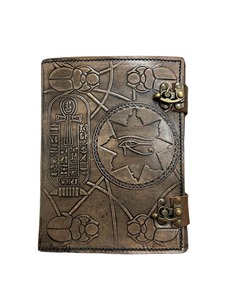 Libro de los Muertos Hamunaptra Hecho a Mano, Grimoire Egipcio en Relieve, Diario de Hechizos de Bruja, Libro de Tapa Dura, Libro de las Sombras - Product Image 4