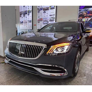 Kit de carrocería de parachoques de Venta caliente para Mercedes Benz Clase S W222 2014-2020 facelif al estilo <span class=keywords><strong>Maybach</strong></span>. - Product Image 5