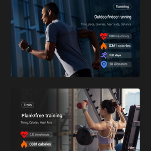 Bague connectée en coquille d'ormeau, tracker de santé, moniteur de fitness étanche, charge magnétique pour iOS et Android - Product Image 2