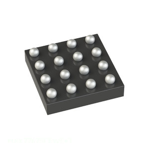 MAX77675CEWE+T 16 WFBGA, Componente Electrónico WLBGA en Existencia, Circuito Integrado de Administración de Energía (PMIC), REG BUCK BOOST ADJ QUAD 16WLP - Product Image 1