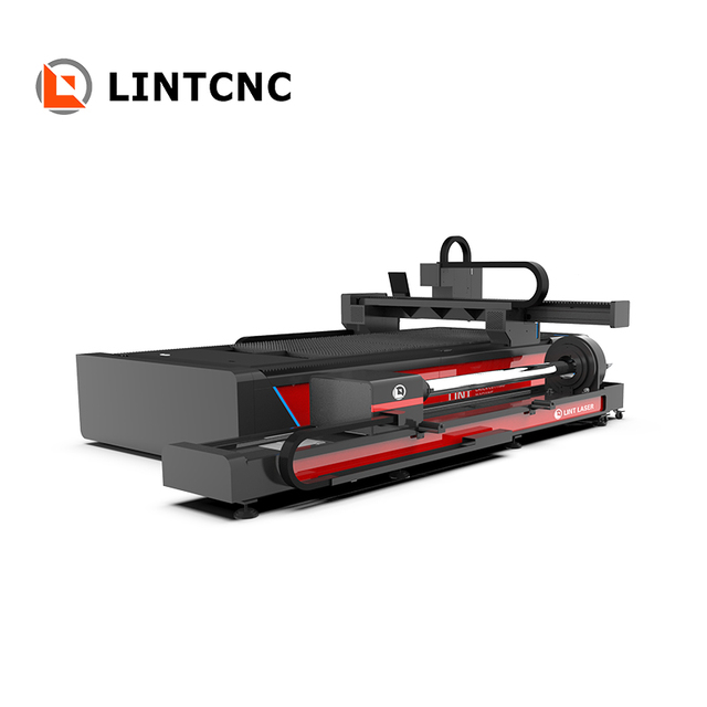 Hot Sale CNC Dual-use Sheet and Tube Pipe Tube 1500W 4000W 6000W Laser Cutter for Metal Fiber Laser Cutting Machine Price