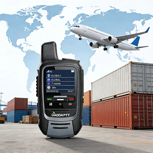 Radio portátil GaodaPTT K5 4G LTE Poc compatible con OEM, doble tarjeta SIM, intercomunicador portátil, cobertura global ilimitada, walkie talkie - Product Image 2