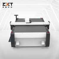 Machine de découpe numérique du papier avec PLC Omron, traceur de pochoirs, découpeuse à plat 110V/220V/380V, vitesse de 50 m/min, garantie de 3 ans