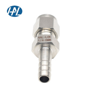Conector de Tubo de Compresión de Acero Inoxidable con Conector de Manguera de 3/8\", Aplicaciones de <span class=keywords><strong>Gas</strong></span> - Product Image 2
