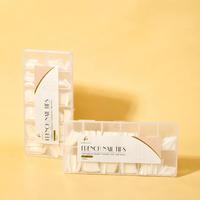 506 faux ongles français demi-couvrants en acrylique pour extension d'ongles, usage professionnel en salon ARNAILO