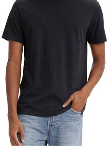 T-shirts pour hommes en coton 100% uni, décontractés, à manches courtes, col rond, design personnalisé, blanc et noir, tailles S à 3XL - Product Image 1