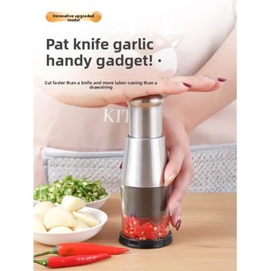 Vente directe usine – <span class=keywords><strong>Presse</strong></span>-ail manuel en acier inoxydable 304, broyeur à ail, <span class=keywords><strong>presse</strong></span> à oignon et gingembre, ustensile de cuisine - Product Image 5
