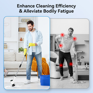 <span class=keywords><strong>Brosse</strong></span> de <span class=keywords><strong>nettoyage</strong></span> électrique rechargeable 2500mAh haute capacité IPX6 Type-C 360R/MIN 280R/MIN - Product Image 5