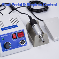 Équipement Dentaire Portable Micromoteur de Laboratoire Dentaire 35000 tr/min avec Pièce à Main Électrique