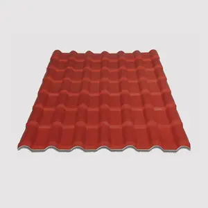 Feuille de toit en plastique anticorrosion, pvc pvc de techos, carrelage ondulé au mexique, matériau de construction, maison étanche