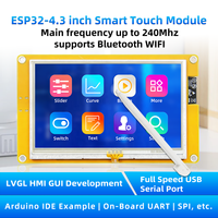 Modulo Display LCD Touch Screen Resistivo da 4.3 Pollici ESP32-S3 480x272 con BT e WIFI per Sviluppo LVGL HMI IoT