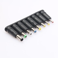 Laptop-Ladestecker DC-Wandler-Anschluss Adapter-Ladegerät 8-teiliges Set 10-in-1-DC-5521-Buchse auf 8-in-1-Adapteranschlüsse