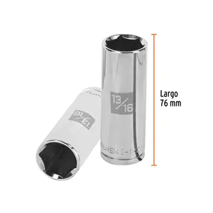 Clé à douille longue BOX 6 de 13/16 po, 6 points, entraînement 1/2 po, TRUPER - Product Image 3